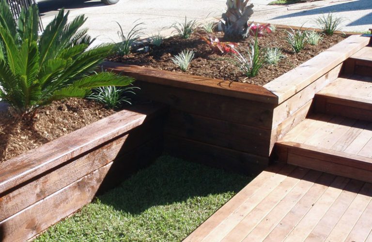 Landscaped Planter Boxes