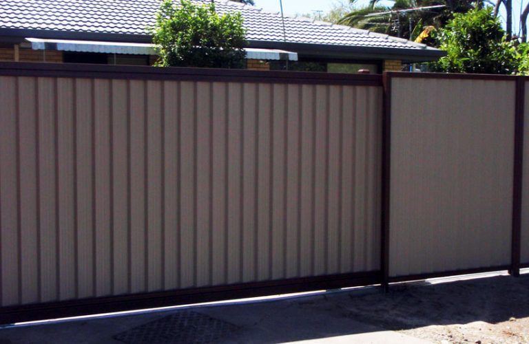 Modern Colorbond Gates